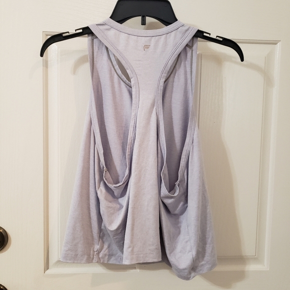 Fabletics Lilac/Gray Sleeveless Tank Top Size XL - Picture 2 of 4